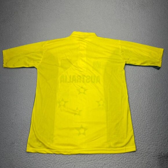 Australia Cricket Jersey Mens Medium Yellow ACB ICC World Cup National Team 40 - Picture 10 of 16
